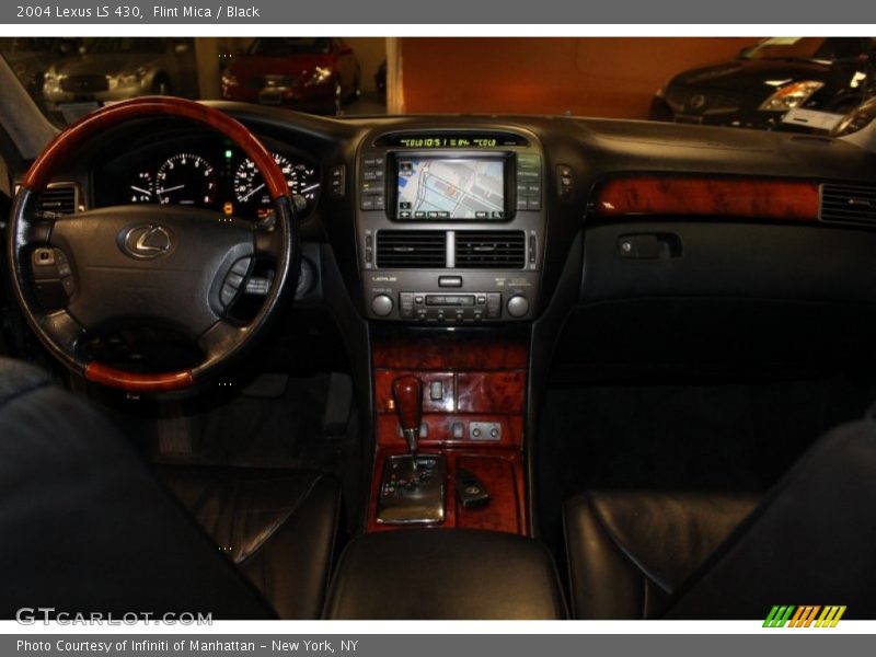 Flint Mica / Black 2004 Lexus LS 430