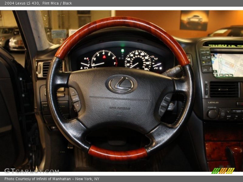 Flint Mica / Black 2004 Lexus LS 430