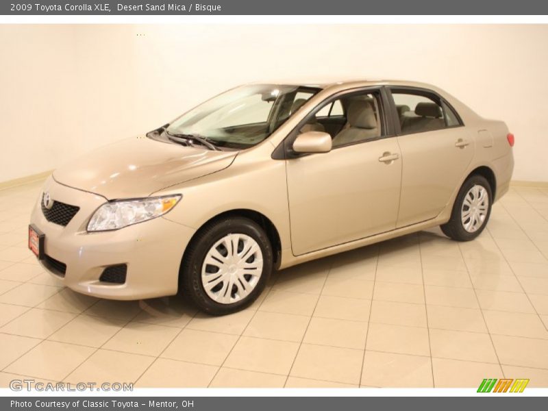 Desert Sand Mica / Bisque 2009 Toyota Corolla XLE