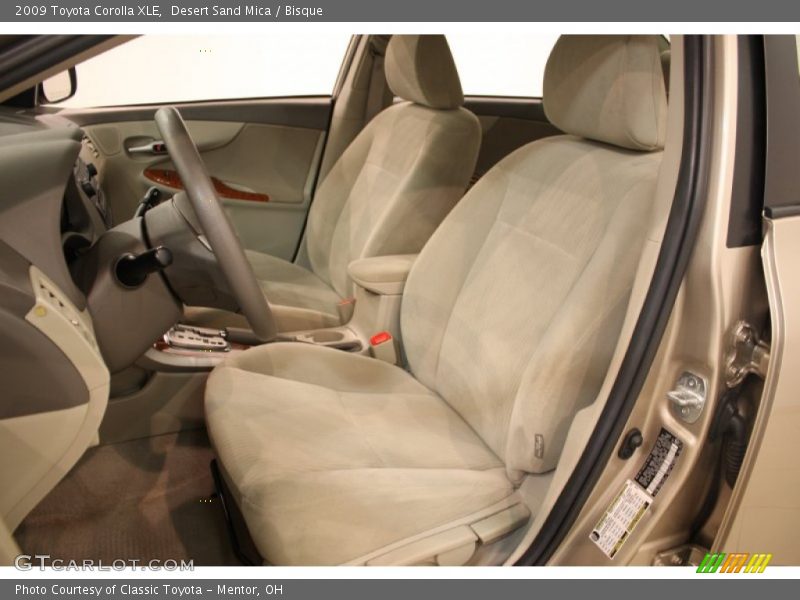 Desert Sand Mica / Bisque 2009 Toyota Corolla XLE