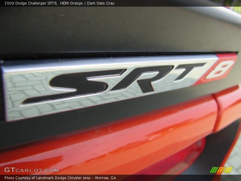 HEMI Orange / Dark Slate Gray 2009 Dodge Challenger SRT8
