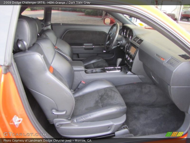 HEMI Orange / Dark Slate Gray 2009 Dodge Challenger SRT8