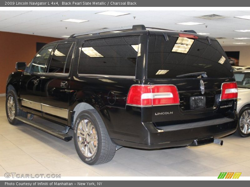 Black Pearl Slate Metallic / Charcoal Black 2009 Lincoln Navigator L 4x4