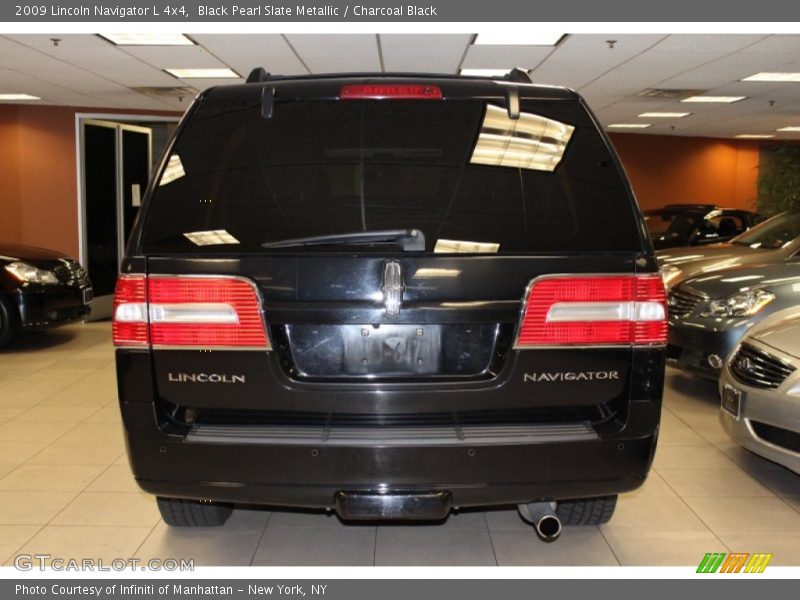 Black Pearl Slate Metallic / Charcoal Black 2009 Lincoln Navigator L 4x4