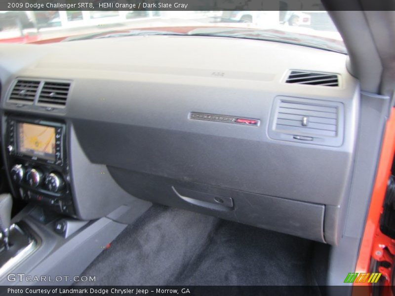 HEMI Orange / Dark Slate Gray 2009 Dodge Challenger SRT8