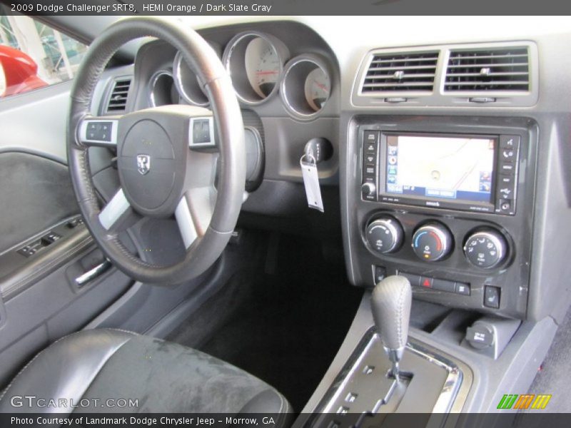 HEMI Orange / Dark Slate Gray 2009 Dodge Challenger SRT8