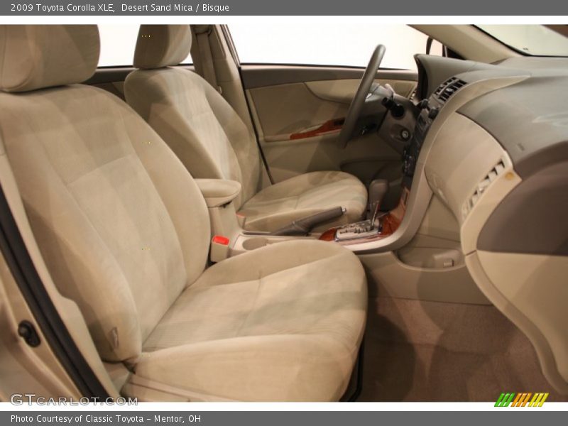 Desert Sand Mica / Bisque 2009 Toyota Corolla XLE