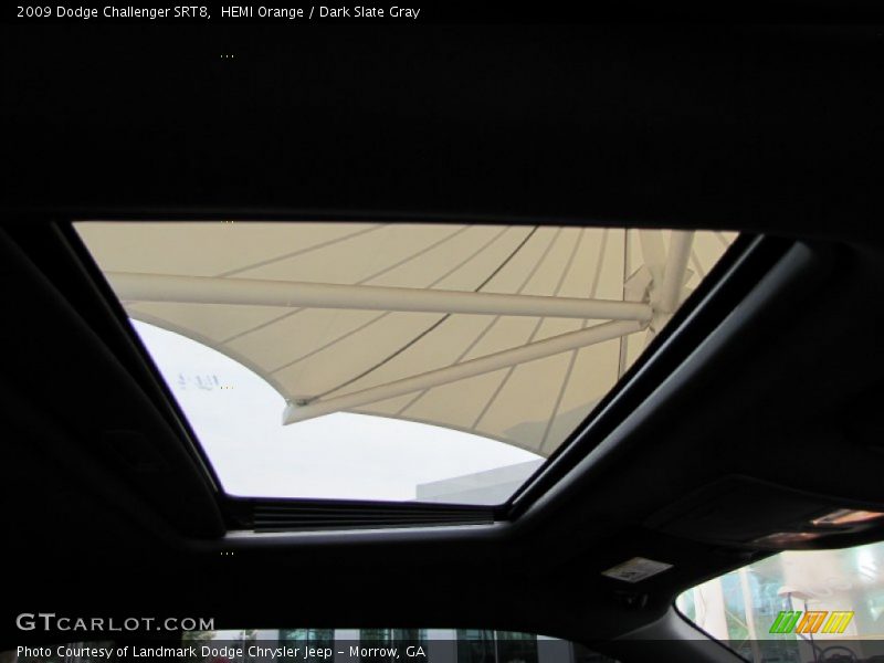 HEMI Orange / Dark Slate Gray 2009 Dodge Challenger SRT8
