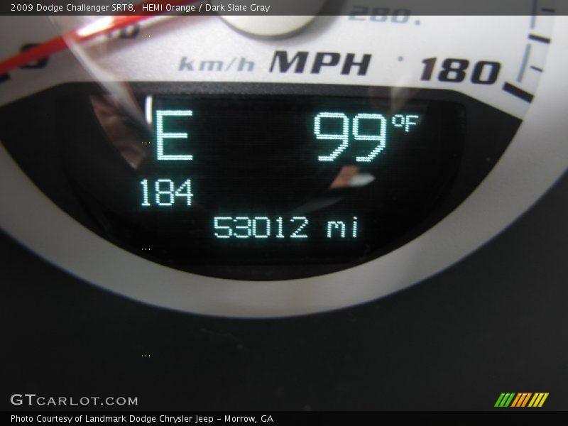 HEMI Orange / Dark Slate Gray 2009 Dodge Challenger SRT8