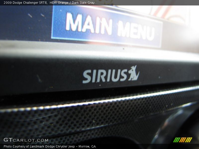 HEMI Orange / Dark Slate Gray 2009 Dodge Challenger SRT8