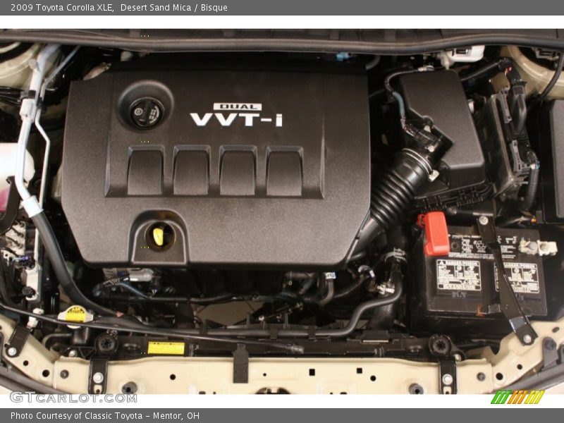 Desert Sand Mica / Bisque 2009 Toyota Corolla XLE