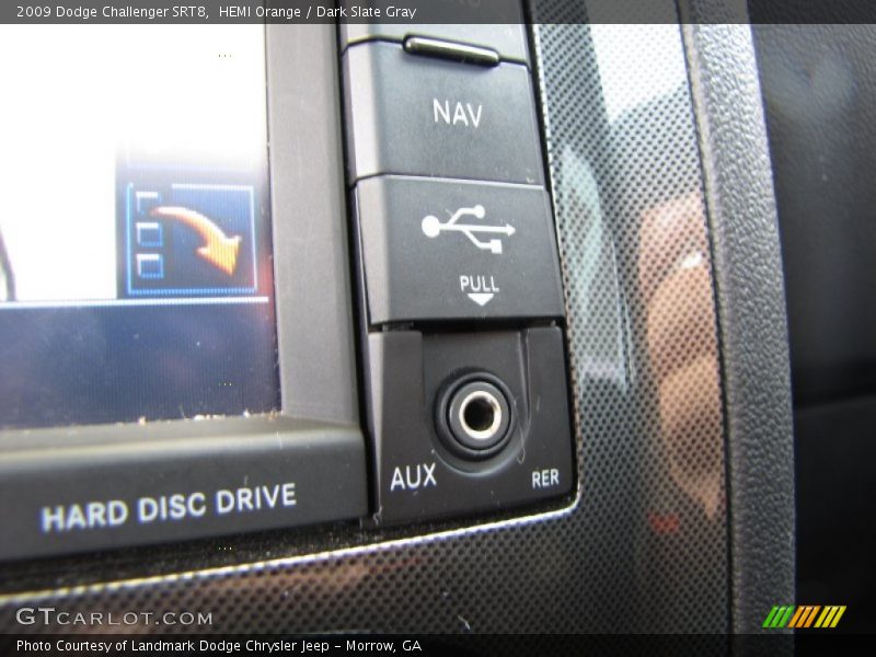 HEMI Orange / Dark Slate Gray 2009 Dodge Challenger SRT8