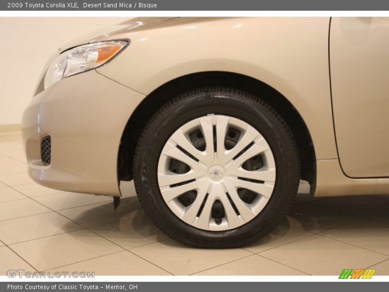 Desert Sand Mica / Bisque 2009 Toyota Corolla XLE