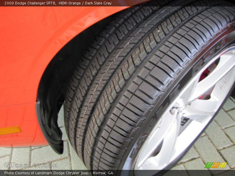 HEMI Orange / Dark Slate Gray 2009 Dodge Challenger SRT8
