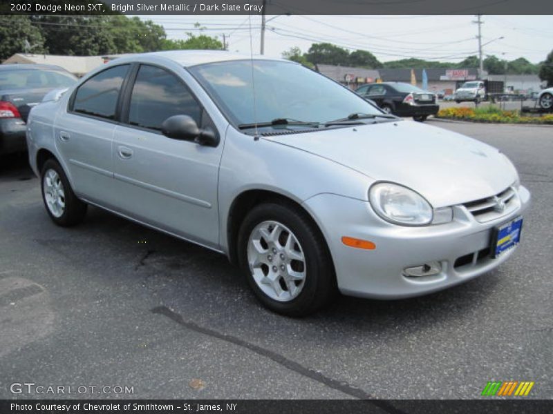 Bright Silver Metallic / Dark Slate Gray 2002 Dodge Neon SXT