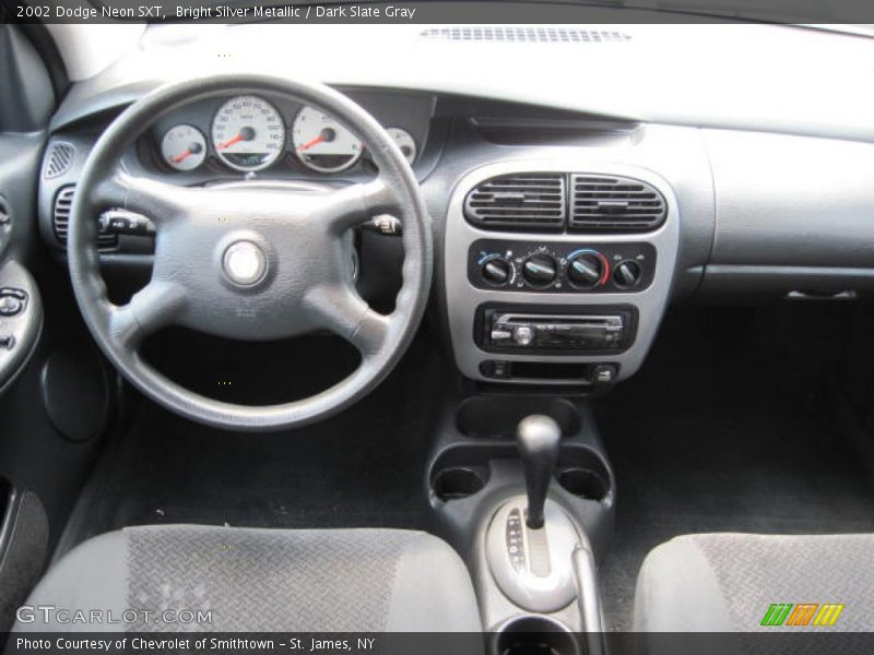Bright Silver Metallic / Dark Slate Gray 2002 Dodge Neon SXT