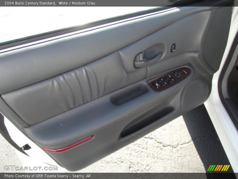 White / Medium Gray 2004 Buick Century Standard
