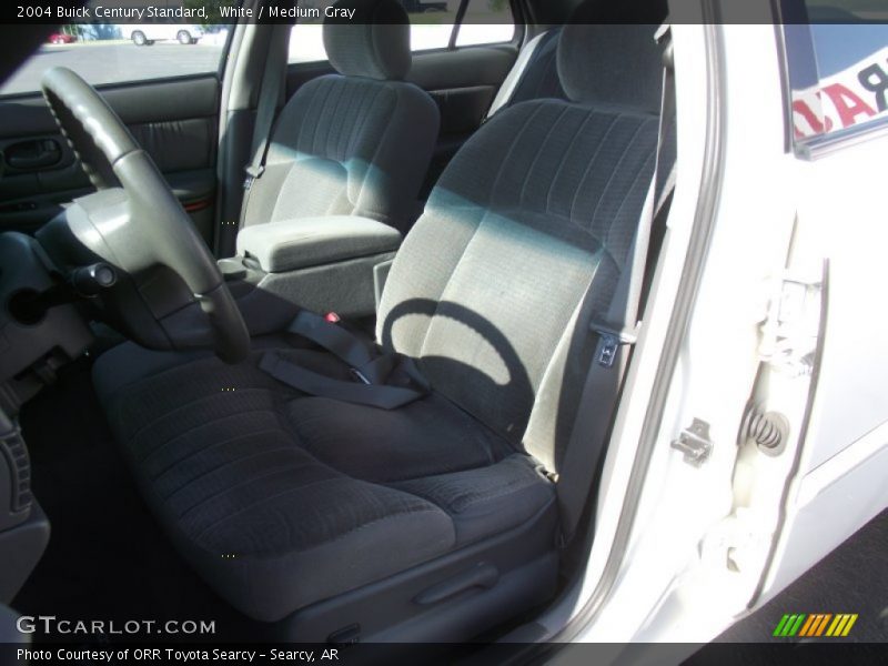 White / Medium Gray 2004 Buick Century Standard