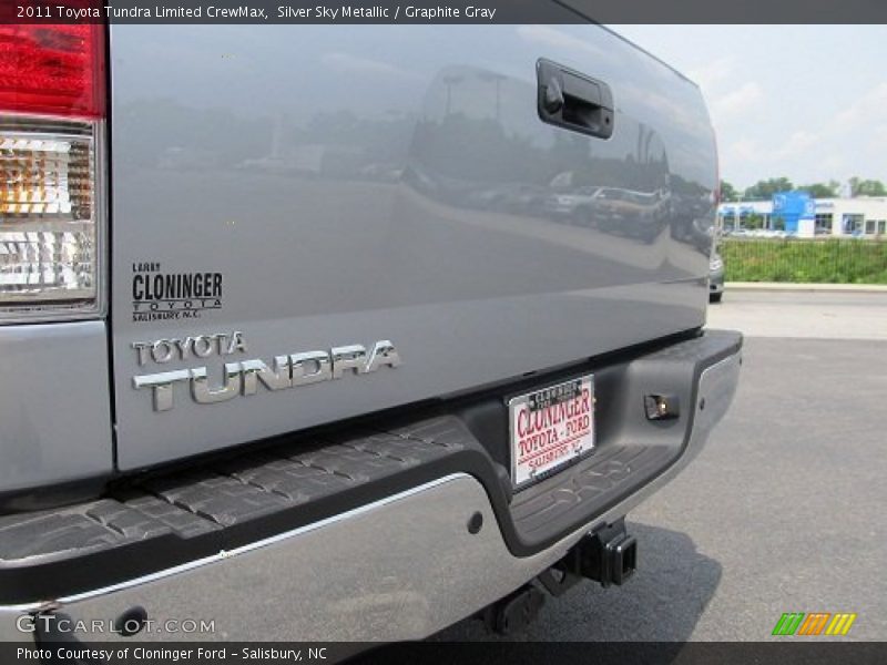 Silver Sky Metallic / Graphite Gray 2011 Toyota Tundra Limited CrewMax