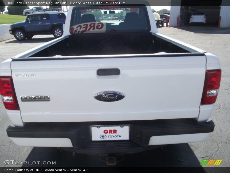 Oxford White / Medium Dark Flint 2008 Ford Ranger Sport Regular Cab