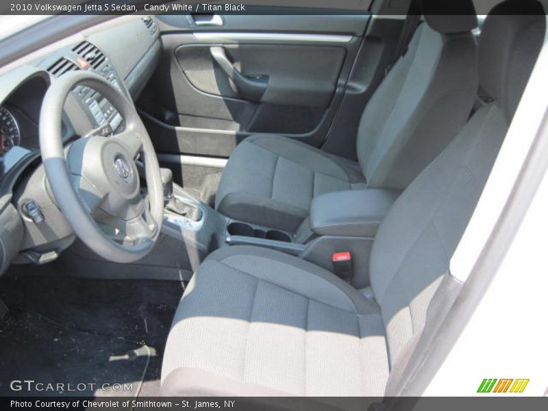 Candy White / Titan Black 2010 Volkswagen Jetta S Sedan