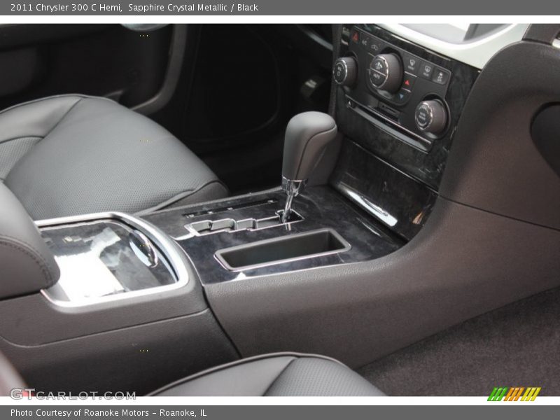 Sapphire Crystal Metallic / Black 2011 Chrysler 300 C Hemi