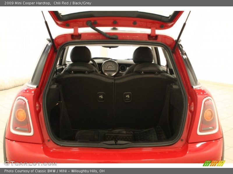 Chili Red / Black/Grey 2009 Mini Cooper Hardtop