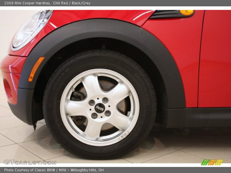 Chili Red / Black/Grey 2009 Mini Cooper Hardtop