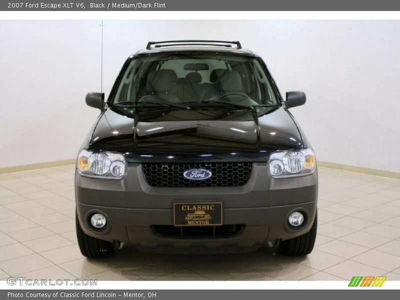 Black / Medium/Dark Flint 2007 Ford Escape XLT V6
