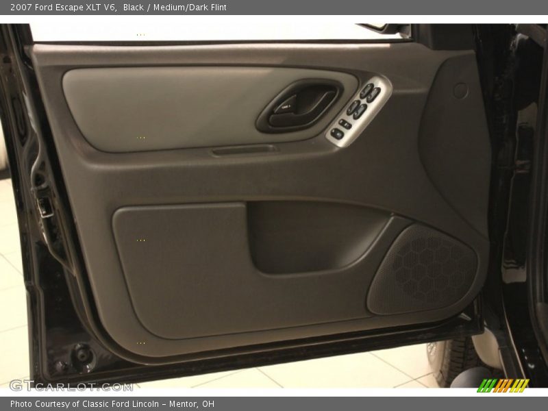 Black / Medium/Dark Flint 2007 Ford Escape XLT V6