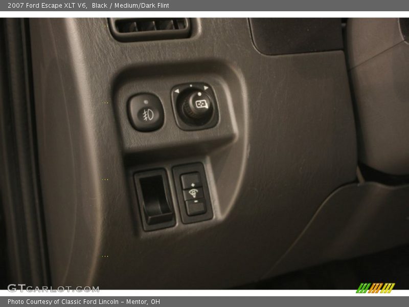 Black / Medium/Dark Flint 2007 Ford Escape XLT V6