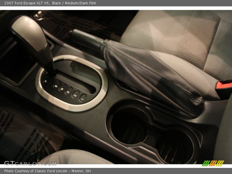 Black / Medium/Dark Flint 2007 Ford Escape XLT V6