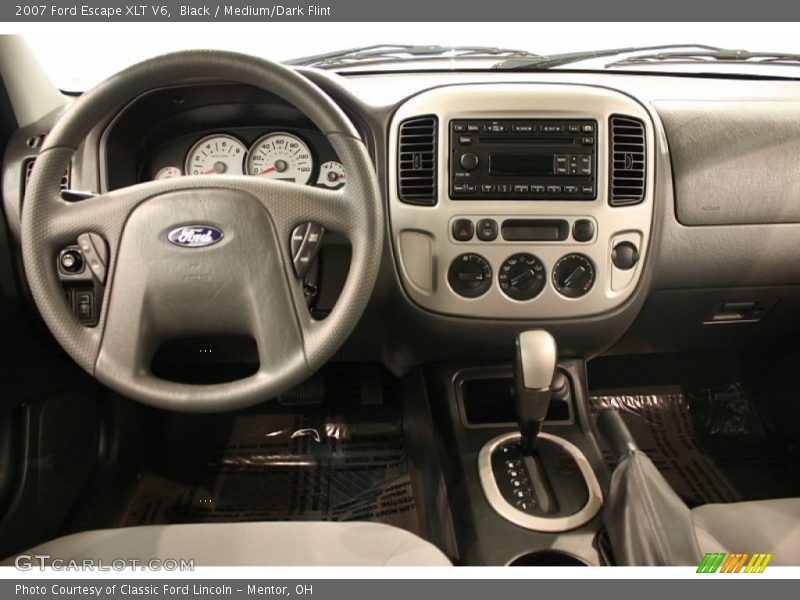 Black / Medium/Dark Flint 2007 Ford Escape XLT V6