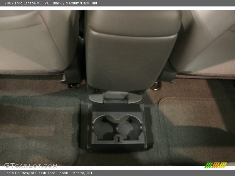 Black / Medium/Dark Flint 2007 Ford Escape XLT V6