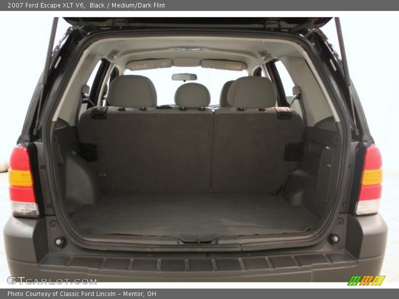 Black / Medium/Dark Flint 2007 Ford Escape XLT V6