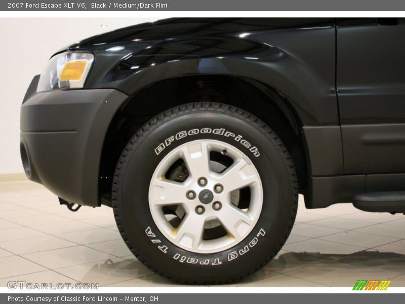 Black / Medium/Dark Flint 2007 Ford Escape XLT V6