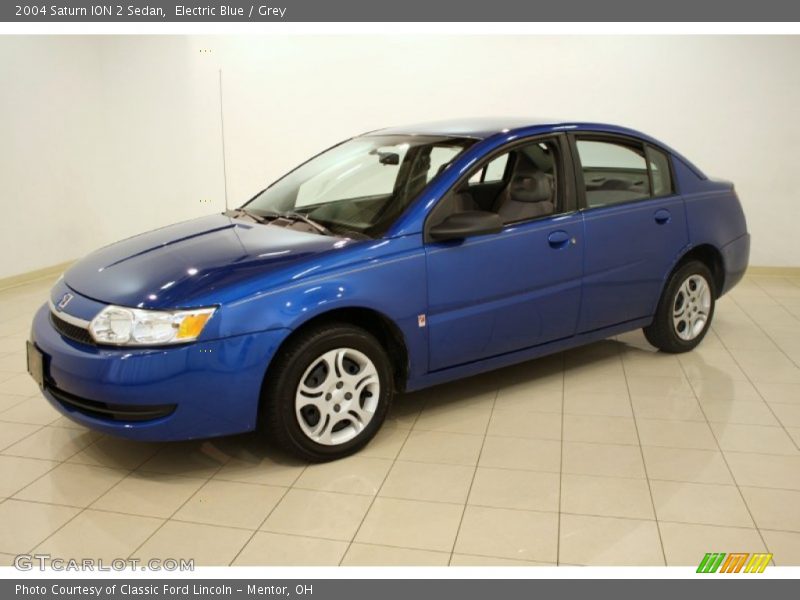 Electric Blue / Grey 2004 Saturn ION 2 Sedan