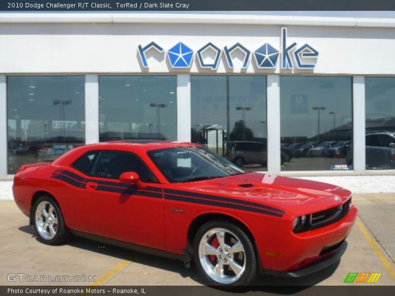 TorRed / Dark Slate Gray 2010 Dodge Challenger R/T Classic