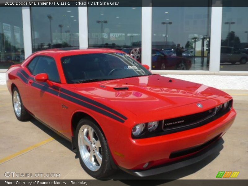 TorRed / Dark Slate Gray 2010 Dodge Challenger R/T Classic