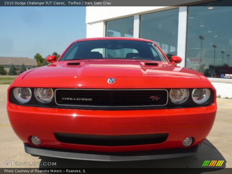 TorRed / Dark Slate Gray 2010 Dodge Challenger R/T Classic