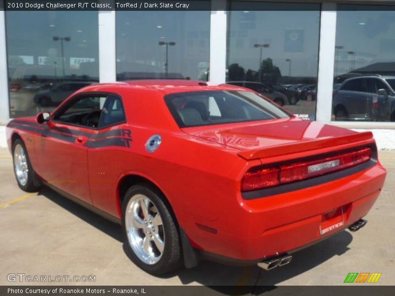 TorRed / Dark Slate Gray 2010 Dodge Challenger R/T Classic