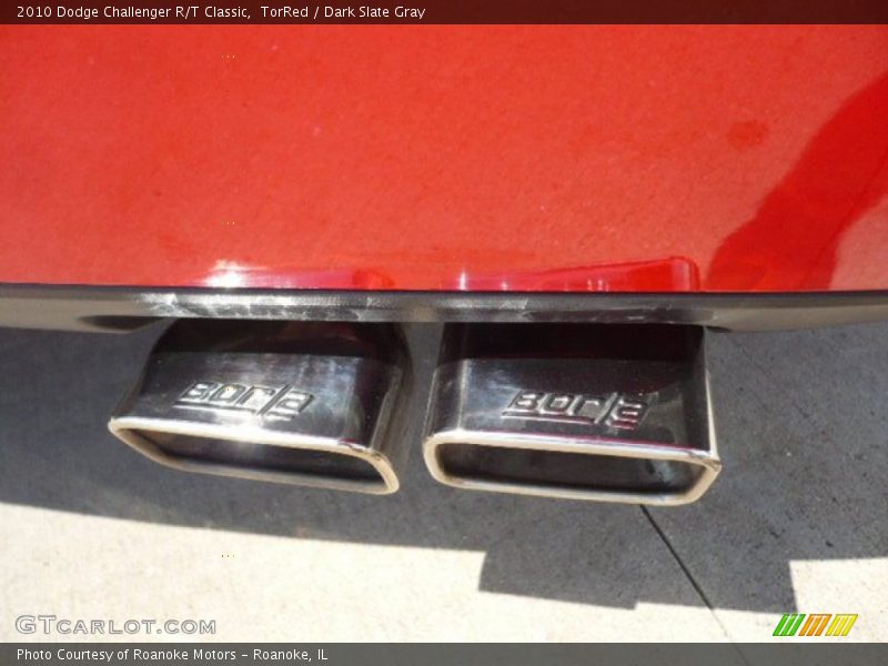 TorRed / Dark Slate Gray 2010 Dodge Challenger R/T Classic