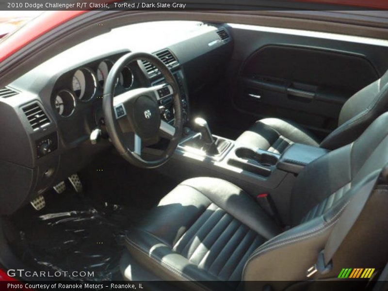 TorRed / Dark Slate Gray 2010 Dodge Challenger R/T Classic