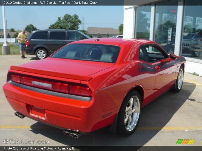 TorRed / Dark Slate Gray 2010 Dodge Challenger R/T Classic