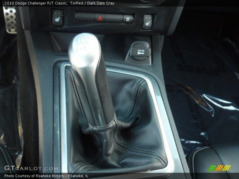 TorRed / Dark Slate Gray 2010 Dodge Challenger R/T Classic