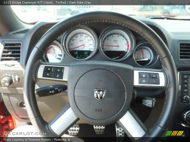 TorRed / Dark Slate Gray 2010 Dodge Challenger R/T Classic