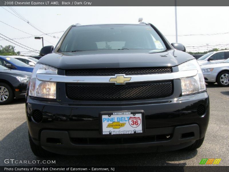 Black / Dark Gray 2008 Chevrolet Equinox LT AWD