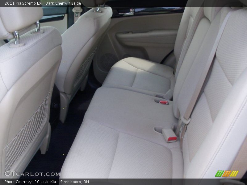 Dark Cherry / Beige 2011 Kia Sorento EX