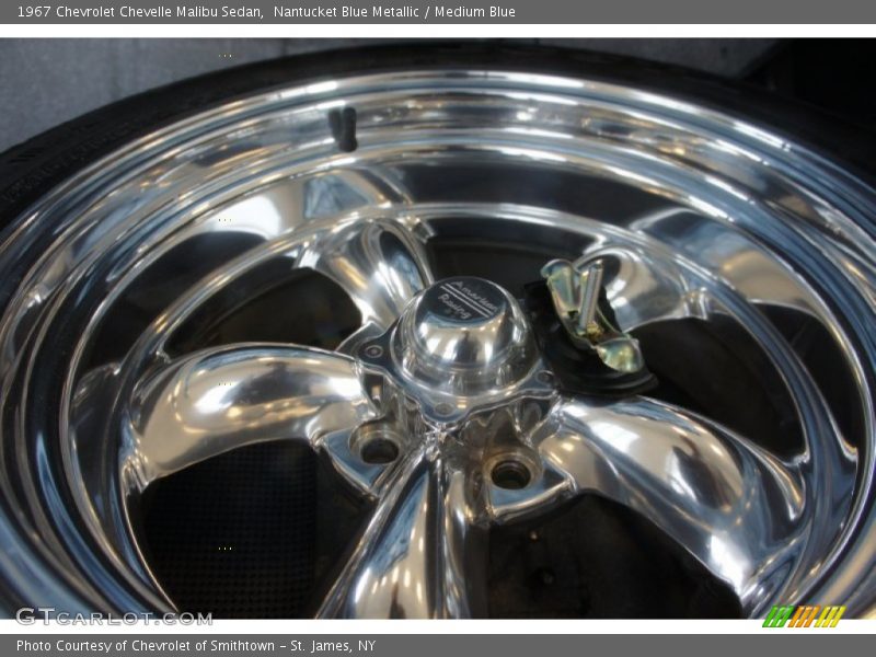Nantucket Blue Metallic / Medium Blue 1967 Chevrolet Chevelle Malibu Sedan