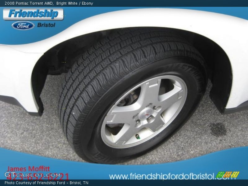 Bright White / Ebony 2008 Pontiac Torrent AWD